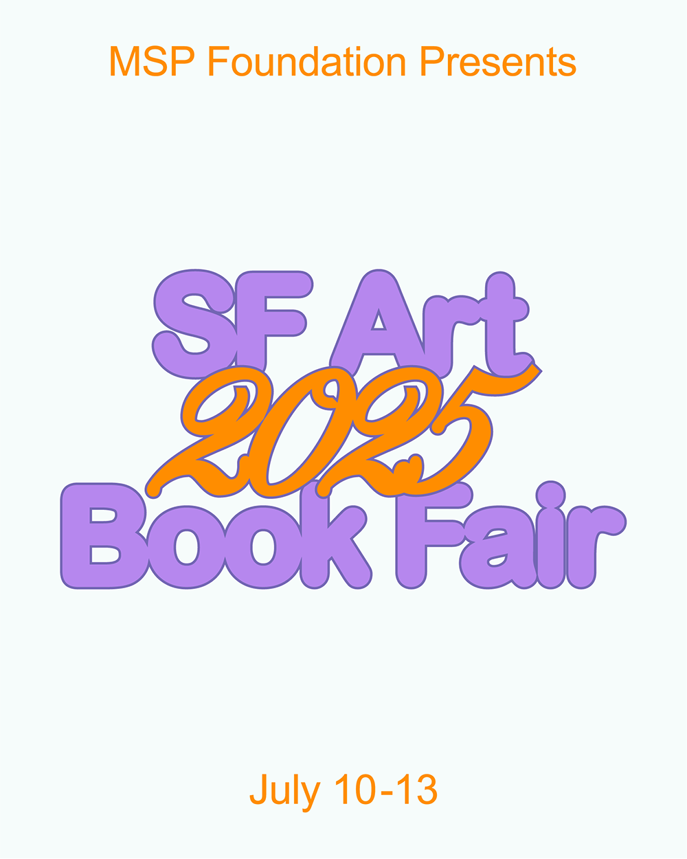 2025 San Francisco Art Book Fairに参加します。