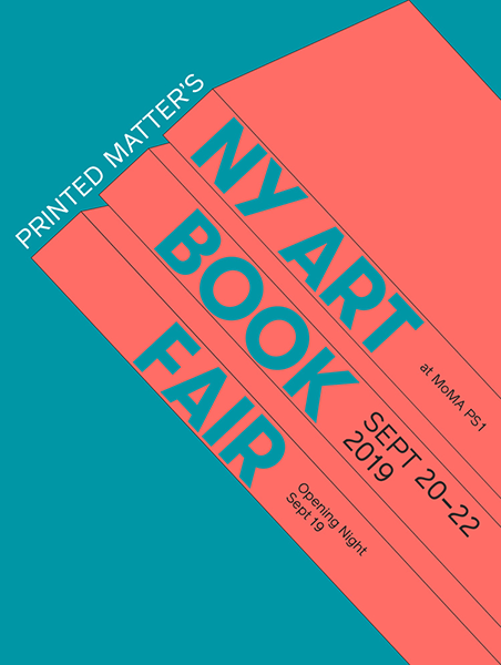 NY ART BOOK FAIR 2019に参加します。