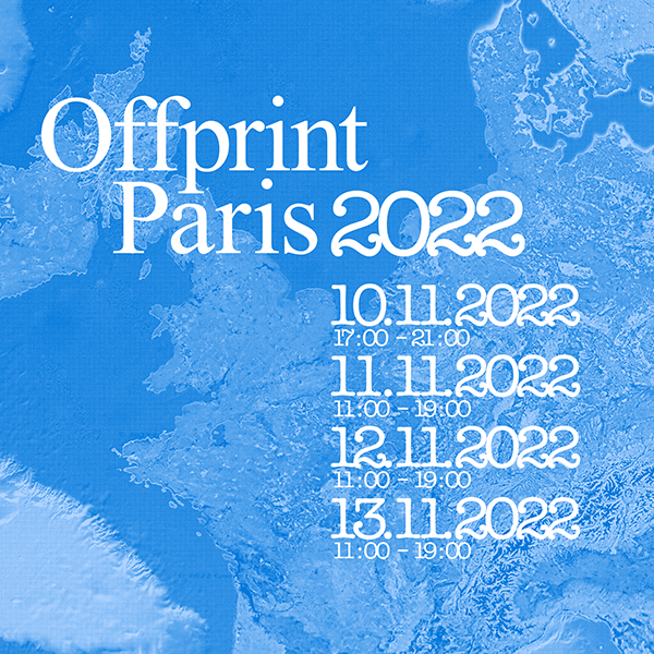 Offprint Paris 2022に参加します。