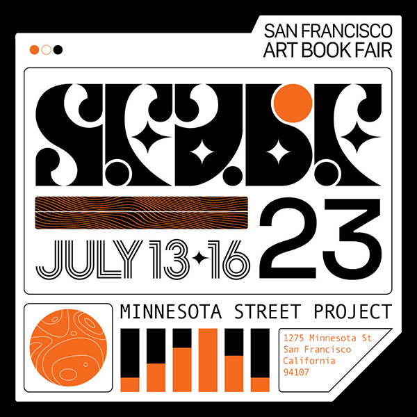 THE 2023 SAN FRANCISCO ART BOOK FAIRに参加します。