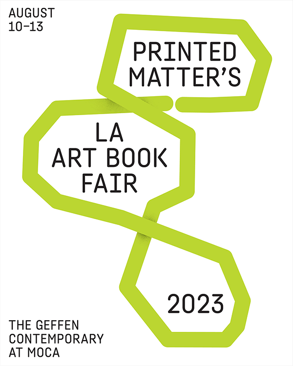Printed Matter’s 2023 LA Art Book Fairに参加します。