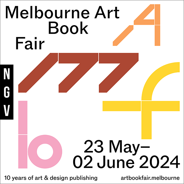 Melbourne Art Book Fair 2024に参加します。