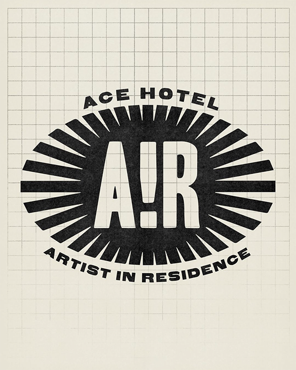 Ace Hotelのプログラム「Artist In Residence」キュレーションのお知らせ。