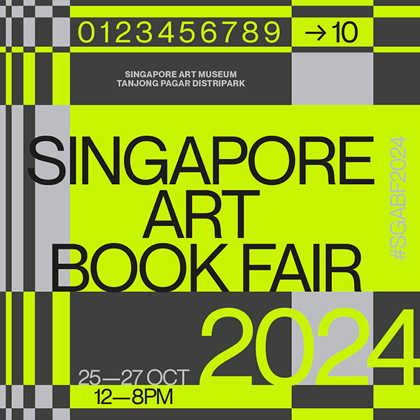 SINGAPORE ART BOOK FAIR 2024に参加します。