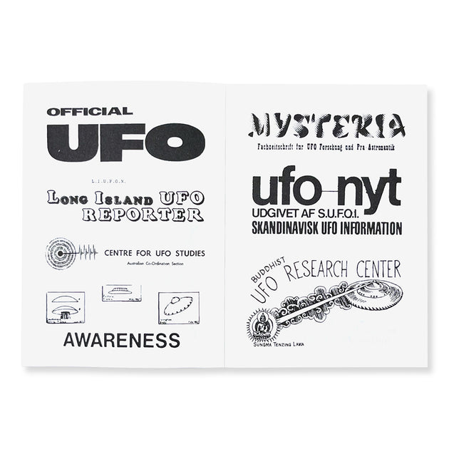 Logos of the Early Ufology Scene