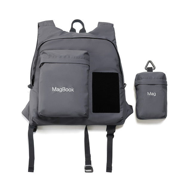 MagBookNylonBackpack_GreyMini_