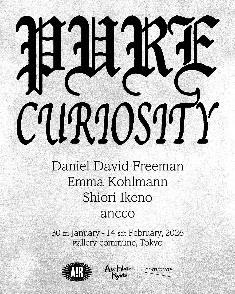 Group Exhibition “Pure Curiosity”