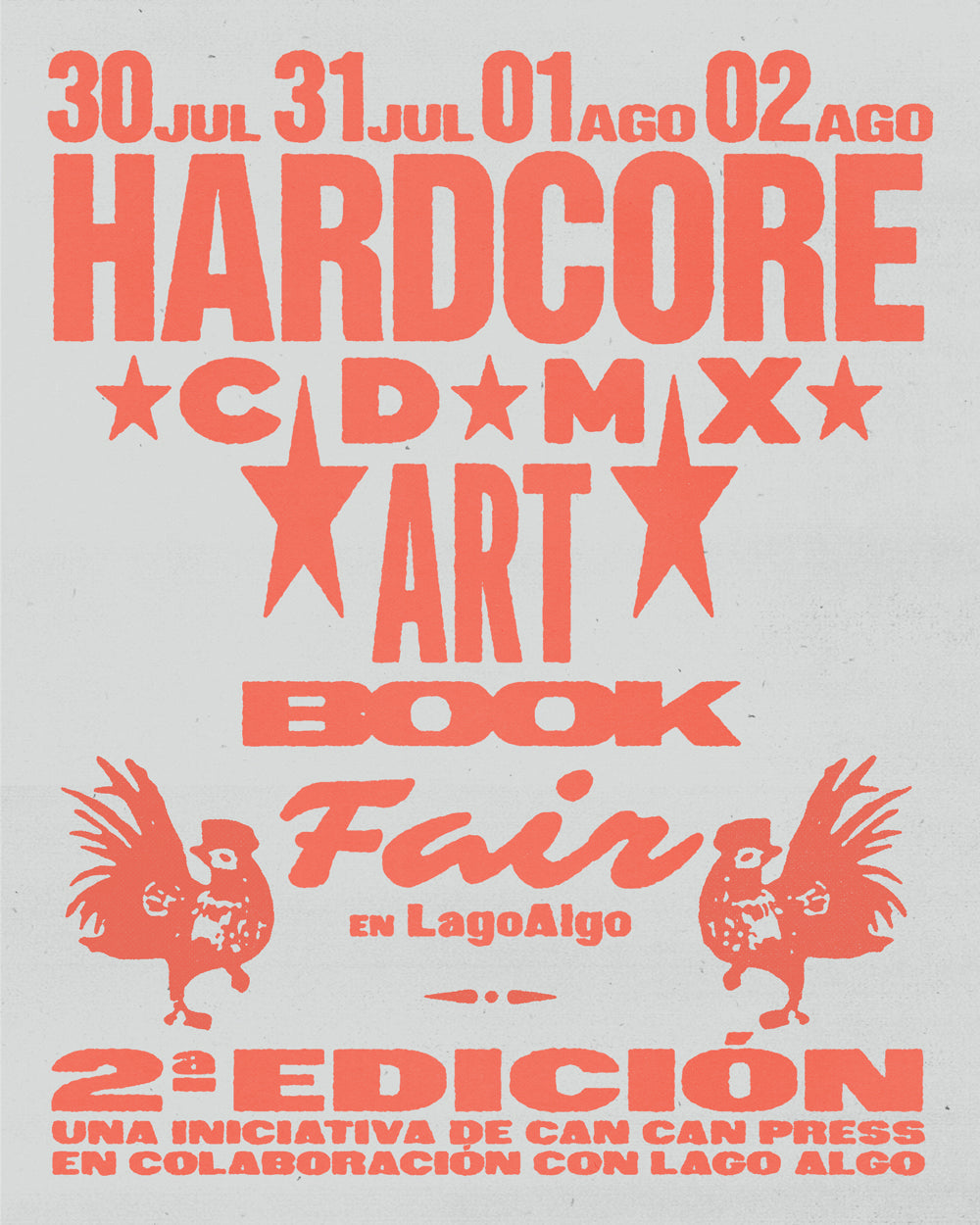 Hardcore CDMX Art Book Fair 2026に参加します。