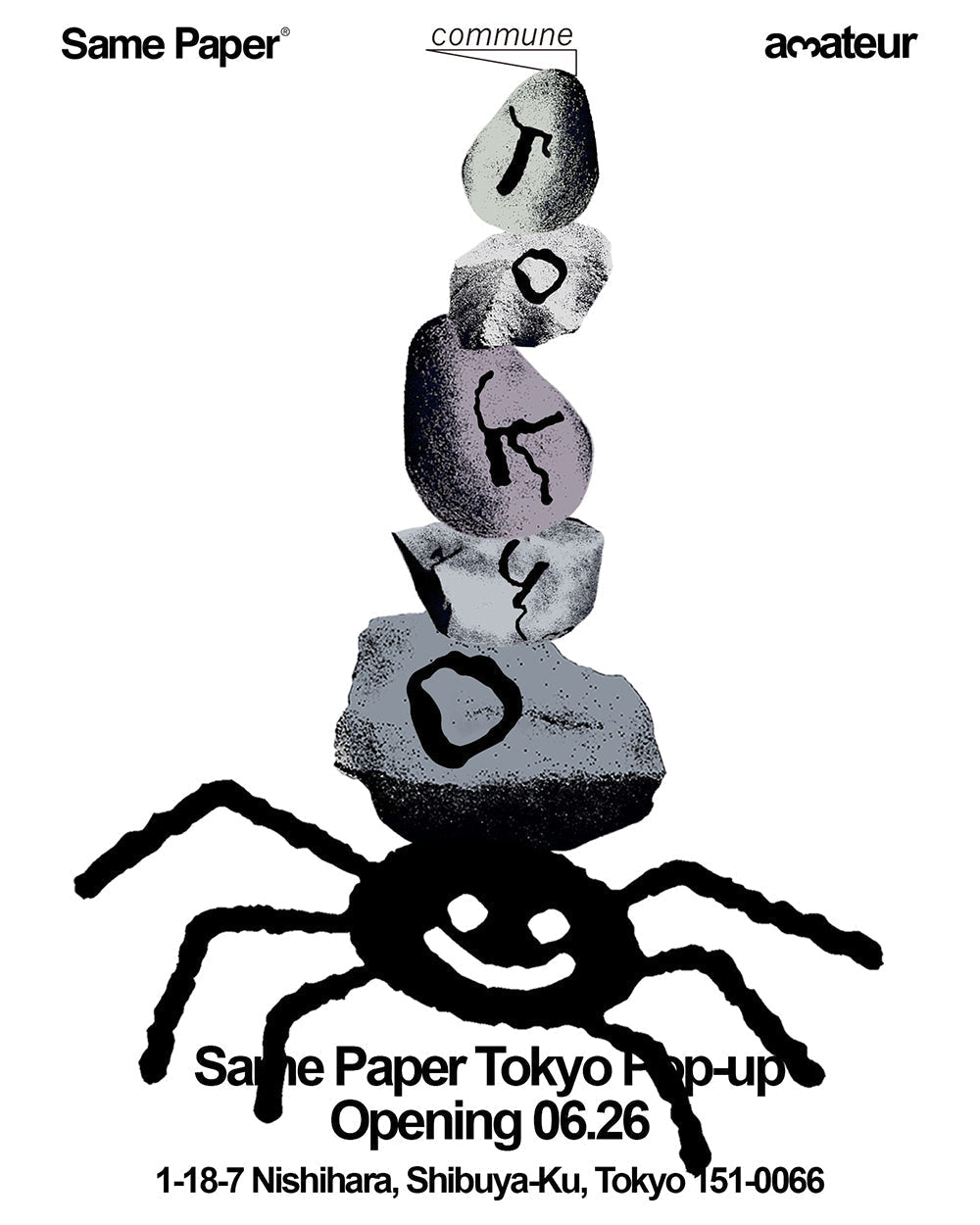 6/26(金)からSame Paper Tokyo Pop-upを開催します。