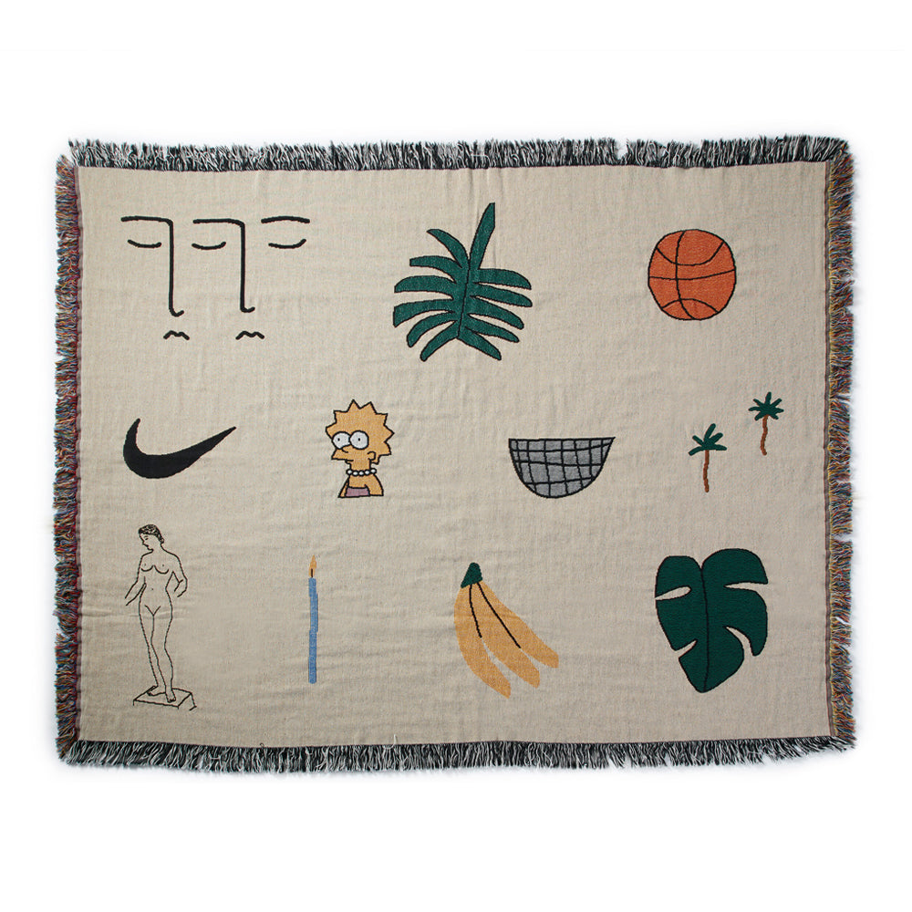ラグ・カーペット bfgf / WORLDWIDE AURA Woven Blanket BFGF THROW Blanket 